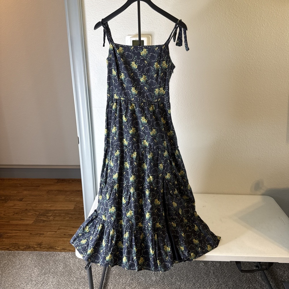 PAIGE Women's Tamika Tiered Floral Print Sundress Size S